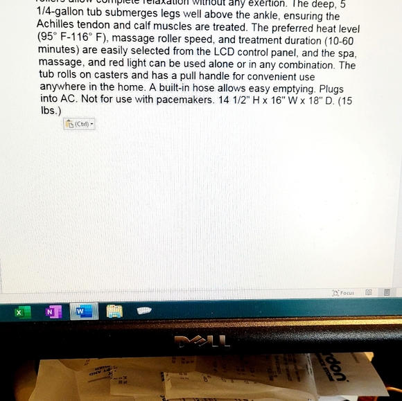 Hydrotherapy Heated Foot Bath - Picture 3 of 5